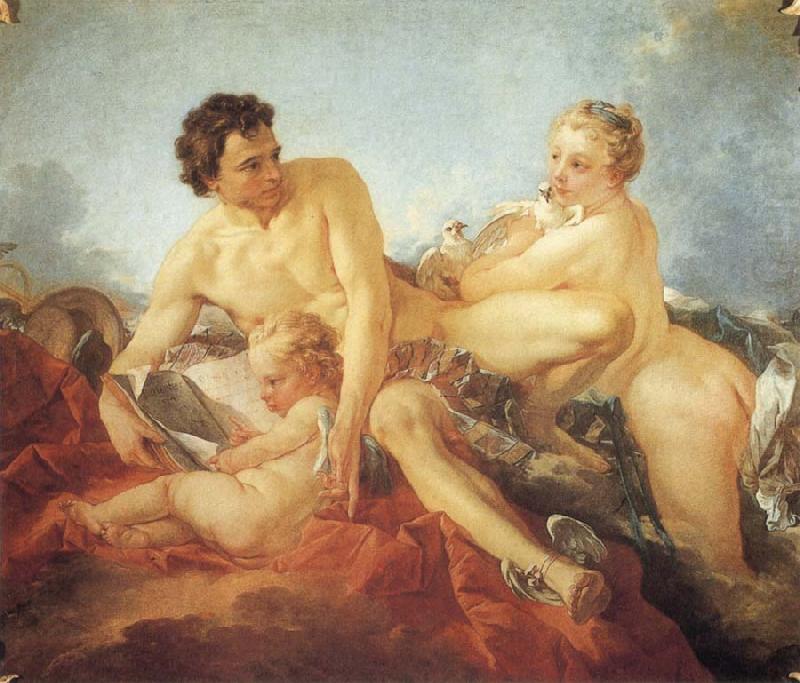 The Education of Amor, Francois Boucher